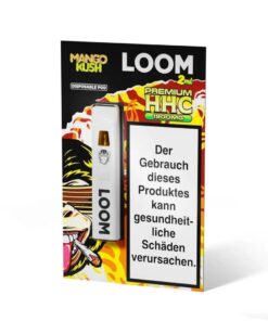 Loom HHC Vape Einweg E-Zigarette – Mango Kush – 2ml
