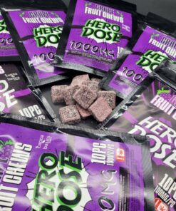 Blue Raspberry Gummies – Psilocybin Infused Gummies (1000mg)