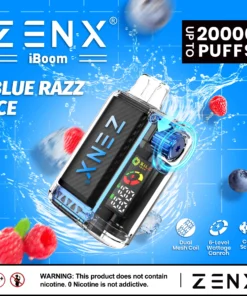 ZENX iBoom 20000 Puffs 6-Level Airflow Control Disposable Vape - 24ML(Nic 2%)